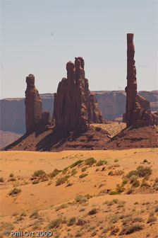 "The Totum Pole," Monument Valley Navajo Tribal Park.